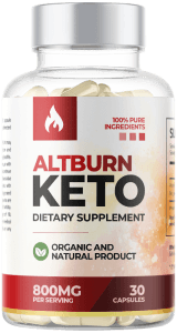 AltBurn KETO Capsules, 30-capsule bottle